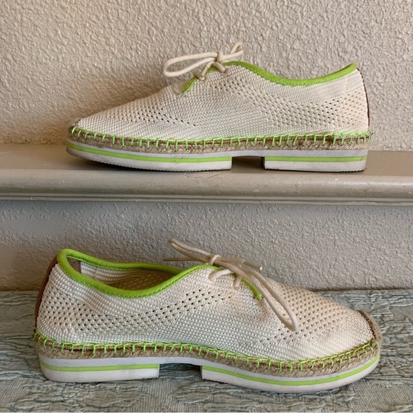 Joy & Mario Natural windansea' Platform Shoe boho knit women’s size 8.5 - Picture 3 of 12